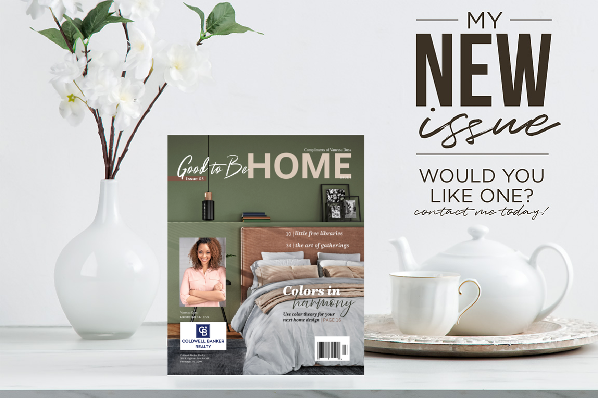 Home & Garden Magazine Featuring Vanessa Doss the Realtor in Pittsburgh, PA.